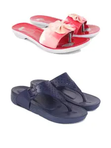 DRACKFOOT Set Of 2 Women EVA Sliders