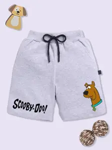 YK X Minute Mirth Boys Printed Cotton Shorts