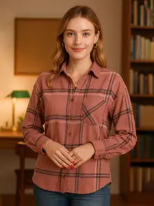 RARE Regular Fit Checked Casual Shirt