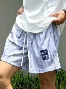 StyleCast Men Printed High-Rise Regular Fit Shorts