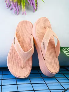 The Roadster Lifestyle Co Women Lightweight Casual Slip-On Thong Flip Flops