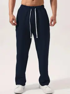 The Modern Soul Men Mid-Rise Loose-Fit Track Pants