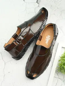 The Roadster Lifestyle Co Men Round-Toe Shoe-Style Sandals