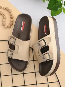 The Roadster Lifestyle Co. Women Lightweight Casual Open Toe Flats