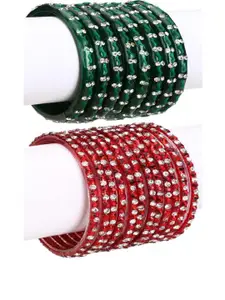 1ST TIME Green Alloy Bangle