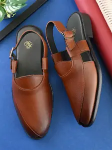 House of Pataudi Men Peshawari Shoe Styles Sandals