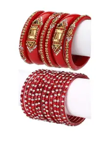 1ST TIME Red Alloy Bangle