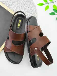 Killer Men PU Shoe-Style Sandals