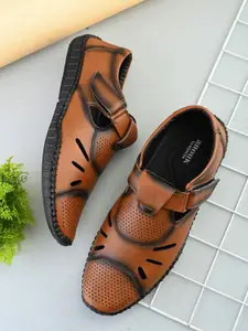 Anouk Men PU Shoe-Style Sandals