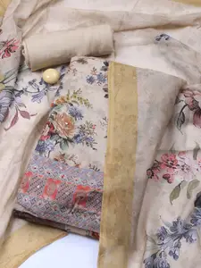 Meena Bazaar Printed Unstitched Dress Material