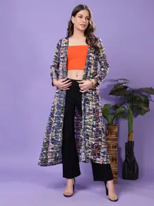 MINOS Women Printed Longline Shrug