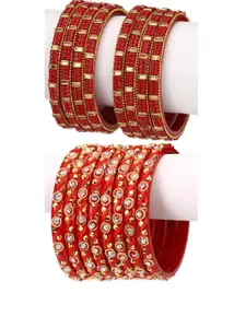 1ST TIME Red Alloy Bangle