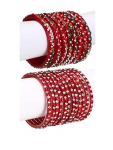 1ST TIME Red Alloy Bangle