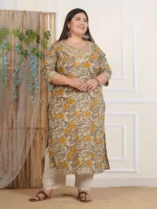 LABULY Women Ethnic Motifs Emboridered Kurta