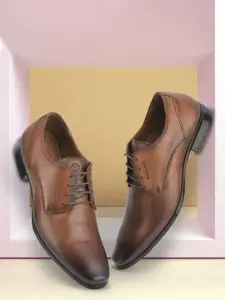 Woodland Men Leather Formal Derbys