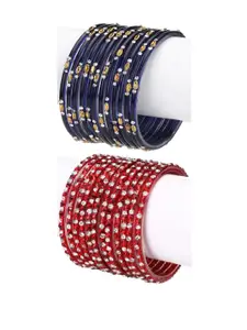 1ST TIME Blue Alloy Bangle