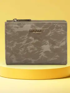 Mochi Women Abstract Printed Two Fold Wallet