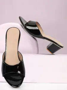 SKOLL Women Block Peep Toes Heels