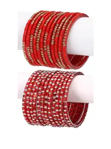 1ST TIME Red Alloy Bangle