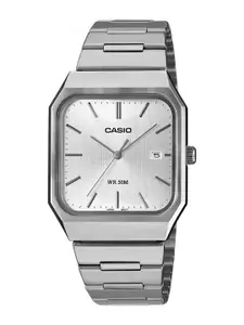 CASIO Men Stainless Steel Analogue Watch A2468
