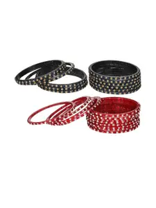 1ST TIME Black Alloy Bangle