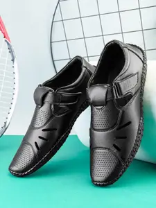 Anouk Men PU Shoe-Style Sandals