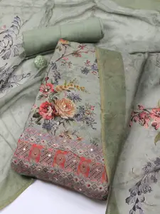 Meena Bazaar Printed Unstitched Dress Material