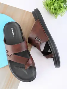 The Roadster Lifestyle Co Men One Toe Comfort Sandals