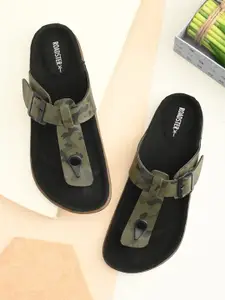 The Roadster Lifestyle Co Men Printed Comfort Sandals