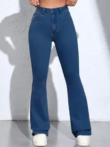 AAHWAN Women Slim Fit High-Rise Stretchable Jeans