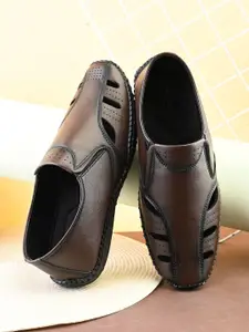 Anouk Men PU Shoe-Style Sandals