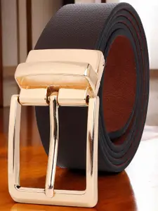 The Roadster Lifestyle Co Men Textured Leather Belt