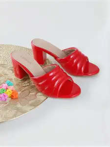 CORSICA Synthetic Patent Red Heels