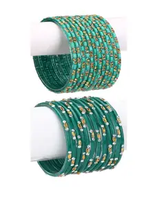 1ST TIME Turquoise Blue Alloy Bangle