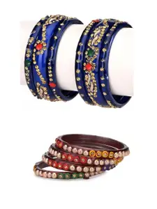 1ST TIME Blue Alloy Bangle