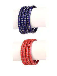 1ST TIME Women Traditional Glass Bangles