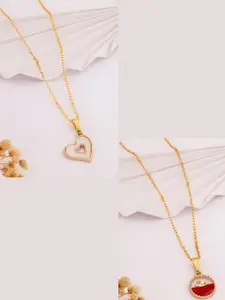 DressBerry White Stainless Steel Necklace