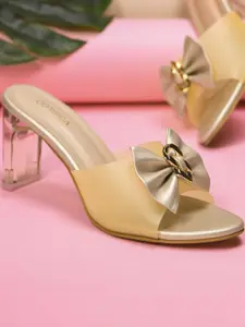 CORSICA Synthetic Patent Yellow Heels