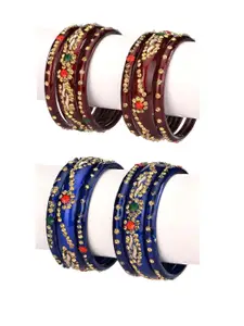 1ST TIME Maroon Alloy Bangle