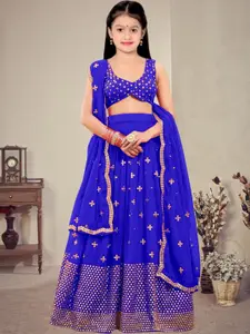 F Plus Fashion Net Semi-Stitched Lehenga Choli