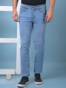 Canary London Men Smart Slim Fit Mid-Rise Stretchable Jeans