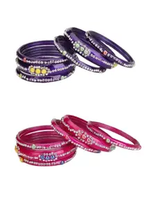 1ST TIME Purple Alloy Bangle