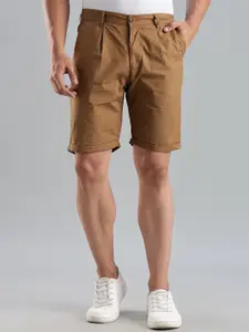 Thomas Scott Men Regular Fit Mid-Rise Pure Cotton Shorts