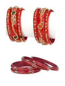 1ST TIME Red Alloy Bangle
