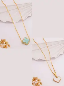 DressBerry Blue Stainless Steel Necklace