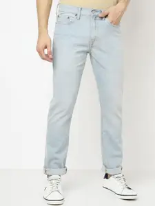 GAP Men Slim Fit Low-Rise Clean Look Non Stretchable Jeans