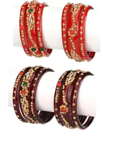 1ST TIME Red Alloy Bangle