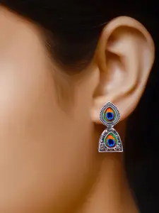 Sangria Alloy Silver-Plated Earrings