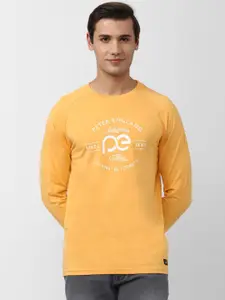 Peter England Casuals Men Typography Printed Pullover Sweatshirt