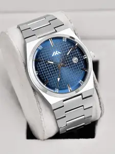 ON TIME OCTUS Men Brass Dial Analogue Watch MT-825 BLUE